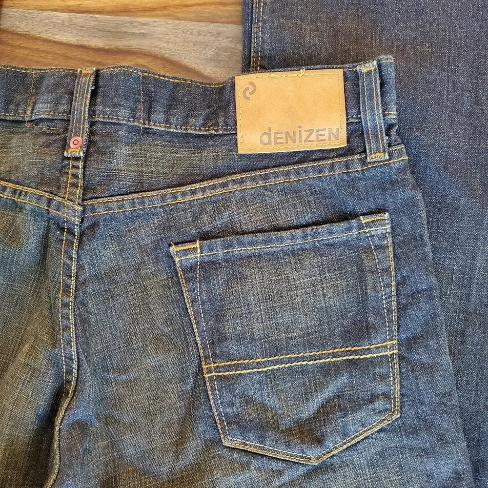 Awesome Denizen Men's Jeans, W34 L32, Dark Blue